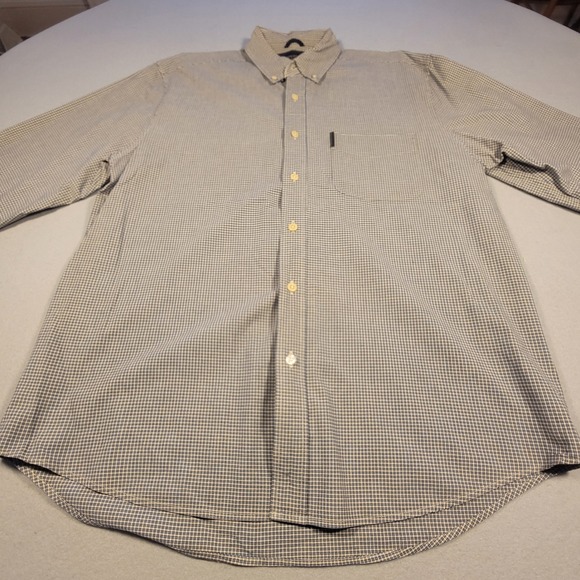 Y2K Abercrombie & Fitch Men's Shirt Size XL Houndstooth Check Vintage 2000s - Picture 2 of 9